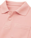 Hiflyers Men'S|Cotton Blend Pique Polo T-Shirt With Chest Pocket|Regular Fit Half Sleeve|Comfortable Smart Casual Wear||Peach