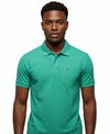 Hiflyers Men'S|Cotton Blend Pique Polo T-Shirt With Chest Pocket|Regular Fit Half Sleeve|Comfortable Smart Casual Wear||Green