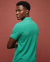 Hiflyers Men'S|Cotton Blend Pique Polo T-Shirt With Chest Pocket|Regular Fit Half Sleeve|Comfortable Smart Casual Wear||Green