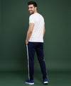 T.T. Men’s Printed Cotton Blend | Graphic Round Neck T-Shirt & Slim Fit Track Pants | Casual Co-ord Set for Men
