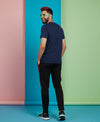 T.T. Men’s Printed Cotton Blend | Graphic Round Neck T-Shirt & Slim Fit Track Pants | Casual Co-ord Set for Men