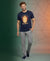 T.T. Men’s Printed Cotton Blend | Graphic Round Neck T-Shirt & Slim Fit Track Pants | Casual Co-ord Set for Men