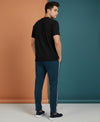 T.T. Men’s Printed Cotton Blend | Graphic Round Neck T-Shirt & Slim Fit Track Pants | Casual Co-ord Set for Men