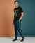 T.T. Men’s Printed Cotton Blend | Graphic Round Neck T-Shirt & Slim Fit Track Pants | Casual Co-ord Set for Men