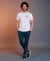 T.T. Men’s Printed Cotton Blend | Graphic Round Neck T-Shirt & Slim Fit Track Pants | Casual Co-ord Set for Men
