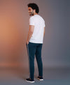 T.T. Men’s Printed Cotton Blend | Graphic Round Neck T-Shirt & Slim Fit Track Pants | Casual Co-ord Set for Men