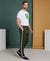 T.T. Men’s Printed Cotton Blend | Graphic Round Neck T-Shirt & Slim Fit Track Pants | Casual Co-ord Set for Men
