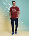 T.T. Men’s Printed Cotton Blend | Graphic Round Neck T-Shirt & Slim Fit Track Pants | Casual Co-ord Set for Men