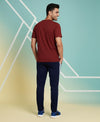 T.T. Men’s Printed Cotton Blend | Graphic Round Neck T-Shirt & Slim Fit Track Pants | Casual Co-ord Set for Men