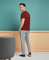 T.T. Men’s Printed Cotton Blend | Graphic Round Neck T-Shirt & Slim Fit Track Pants | Casual Co-ord Set for Men