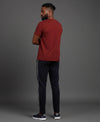 T.T. Men’s Printed Cotton Blend | Graphic Round Neck T-Shirt & Slim Fit Track Pants | Casual Co-ord Set for Men