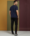 T.T. Men’s Printed Cotton Blend | Graphic Round Neck T-Shirt & Slim Fit Track Pants | Casual Co-ord Set for Men