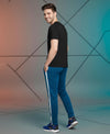 T.T. Men’s Printed Cotton Blend | Graphic Round Neck T-Shirt & Slim Fit Track Pants | Casual Co-ord Set for Men