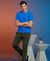 T.T. Men’s Cotton Blend | Solid Round Neck T-Shirt & Slim Fit Track Pants | Comfortable Casual Wear Co-ord Set for Men