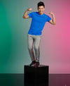 T.T. Men’s Cotton Blend | Solid Round Neck T-Shirt & Slim Fit Track Pants | Comfortable Casual Wear Co-ord Set for Men