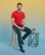 T.T. Men’s Cotton Blend | Solid Round Neck T-Shirt & Slim Fit Track Pants | Comfortable Casual Wear Co-ord Set for Men
