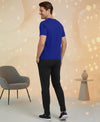T.T. Men’s Cotton Blend | Solid Round Neck T-Shirt & Slim Fit Track Pants | Comfortable Casual Wear Co-ord Set for Men