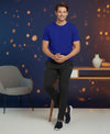 T.T. Men’s Cotton Blend | Solid Round Neck T-Shirt & Slim Fit Track Pants | Comfortable Casual Wear Co-ord Set for Men