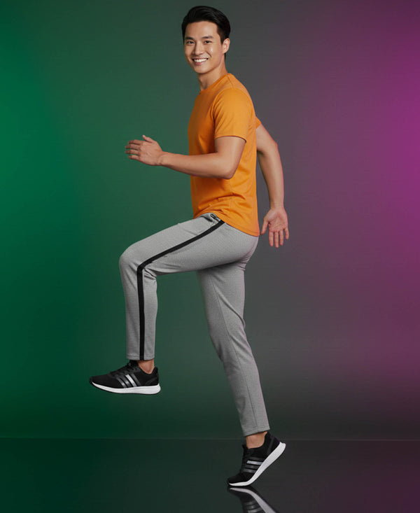 T.T. Men’s Cotton Blend | Solid Round Neck T-Shirt & Slim Fit Track Pants | Comfortable Casual Wear Co-ord Set for Men