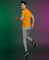 T.T. Men’s Cotton Blend | Solid Round Neck T-Shirt & Slim Fit Track Pants | Comfortable Casual Wear Co-ord Set for Men