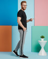 T.T. Men’s Cotton Blend | Solid Round Neck T-Shirt & Slim Fit Track Pants | Comfortable Casual Wear Co-ord Set for Men