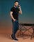 T.T. Men’s Cotton Blend | Solid Round Neck T-Shirt & Slim Fit Track Pants | Comfortable Casual Wear Co-ord Set for Men