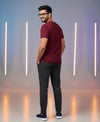 T.T. Men’s Cotton Blend | Solid Round Neck T-Shirt & Slim Fit Track Pants | Comfortable Casual Wear Co-ord Set for Men