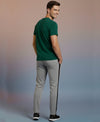 T.T. Men’s Cotton Blend | Solid Round Neck T-Shirt & Slim Fit Track Pants | Comfortable Casual Wear Co-ord Set for Men