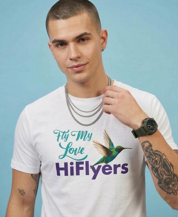 T.T. Men’s Cotton Blend | Printed Round Neck T-Shirt & Regular Fit Shorts | Casual Co-ord Set for Men