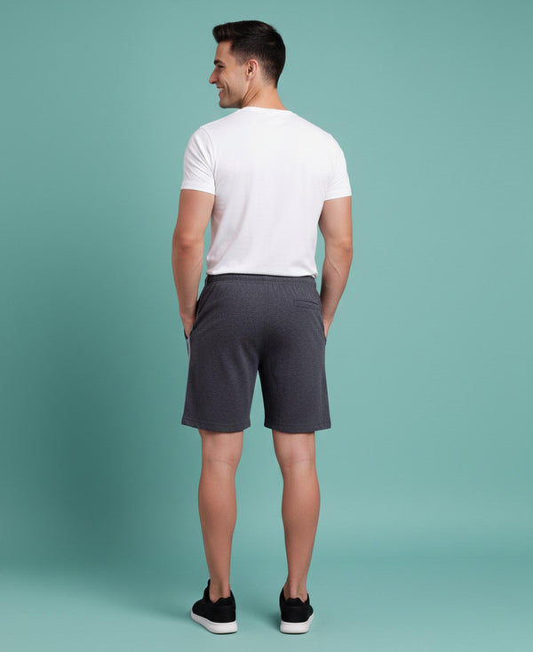 T.T. Men’s Cotton Blend | Printed Round Neck T-Shirt & Regular Fit Shorts | Casual Co-ord Set for Men