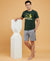 T.T. Men’s Cotton Blend | Printed Round Neck T-Shirt & Regular Fit Shorts | Casual Co-ord Set for Men