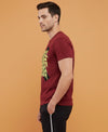 T.T. Men’s Cotton Blend | Printed Round Neck T-Shirt & Regular Fit Shorts | Casual Co-ord Set for Men