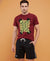 T.T. Men’s Cotton Blend | Printed Round Neck T-Shirt & Regular Fit Shorts | Casual Co-ord Set for Men