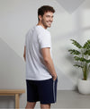 T.T. Men’s Cotton Blend | Printed Round Neck T-Shirt & Regular Fit Shorts | Casual Co-ord Set for Men