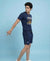 T.T. Men’s Cotton Blend | Printed Round Neck T-Shirt & Regular Fit Shorts | Casual Co-ord Set for Men