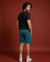 T.T. Men’s Cotton Blend | Printed Round Neck T-Shirt & Regular Fit Shorts | Casual Co-ord Set for Men