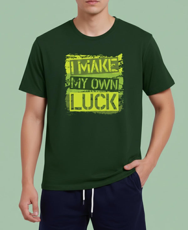 T.T. Men’s Cotton Blend | Printed Round Neck T-Shirt & Regular Fit Shorts | Casual Co-ord Set for Men