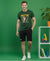 T.T. Men’s Cotton Blend | Printed Round Neck T-Shirt & Regular Fit Shorts | Casual Co-ord Set for Men