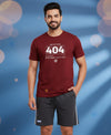 T.T. Men’s Cotton Blend | Printed Round Neck T-Shirt & Regular Fit Shorts | Casual Co-ord Set for Men