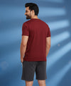 T.T. Men’s Cotton Blend | Printed Round Neck T-Shirt & Regular Fit Shorts | Casual Co-ord Set for Men