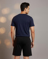 T.T. Men’s Cotton Blend | Printed Round Neck T-Shirt & Regular Fit Shorts | Casual Co-ord Set for Men
