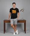 T.T. Men’s Cotton Blend | Printed Round Neck T-Shirt & Regular Fit Shorts | Casual Co-ord Set for Men
