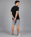 T.T. Men’s Cotton Blend | Printed Round Neck T-Shirt & Regular Fit Shorts | Casual Co-ord Set for Men