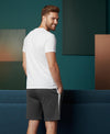 T.T. Men’s Cotton Blend | Solid Round Neck T-Shirt & Regular Fit Shorts | Casual Co-ord Set for Men