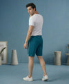 T.T. Men’s Cotton Blend | Solid Round Neck T-Shirt & Regular Fit Shorts | Casual Co-ord Set for Men