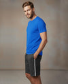 T.T. Men’s Cotton Blend | Solid Round Neck T-Shirt & Regular Fit Shorts | Casual Co-ord Set for Men