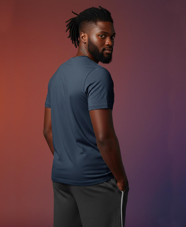 T.T. Men’s Cotton Blend | Solid Round Neck T-Shirt & Regular Fit Shorts | Casual Co-ord Set for Men