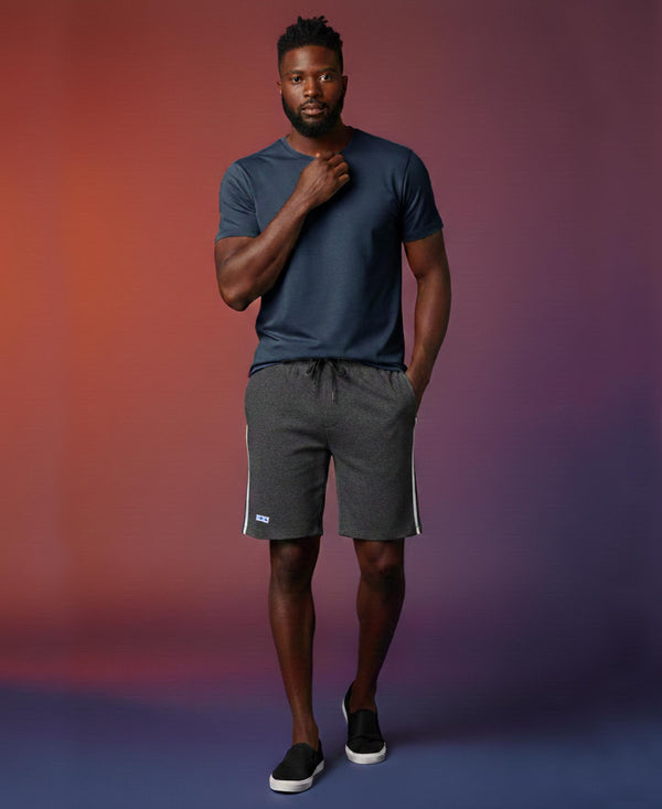 T.T. Men’s Cotton Blend | Solid Round Neck T-Shirt & Regular Fit Shorts | Casual Co-ord Set for Men