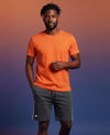 T.T. Men’s Cotton Blend | Solid Round Neck T-Shirt & Regular Fit Shorts | Casual Co-ord Set for Men