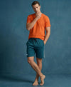 T.T. Men’s Cotton Blend | Solid Round Neck T-Shirt & Regular Fit Shorts | Casual Co-ord Set for Men